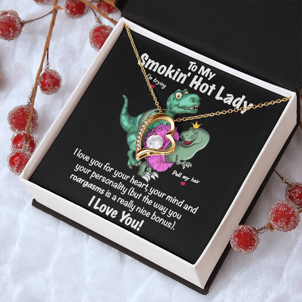 I Love The Way You Roargasms π Love Heart Necklace Forever Love Necklace