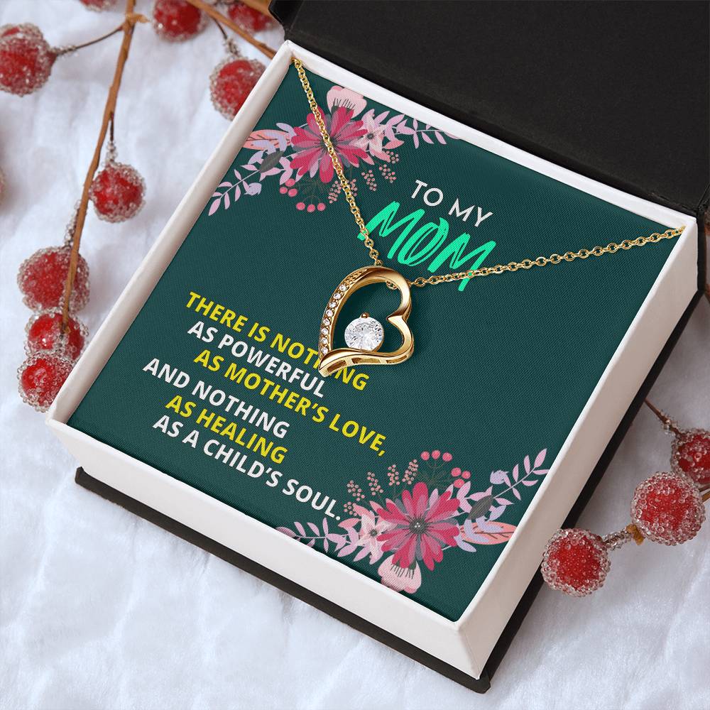 To My Mom Mother Necklace Gift For Mother Xmas Christmas Customize Gift To My Mom 7 1 Forever Love Necklace
