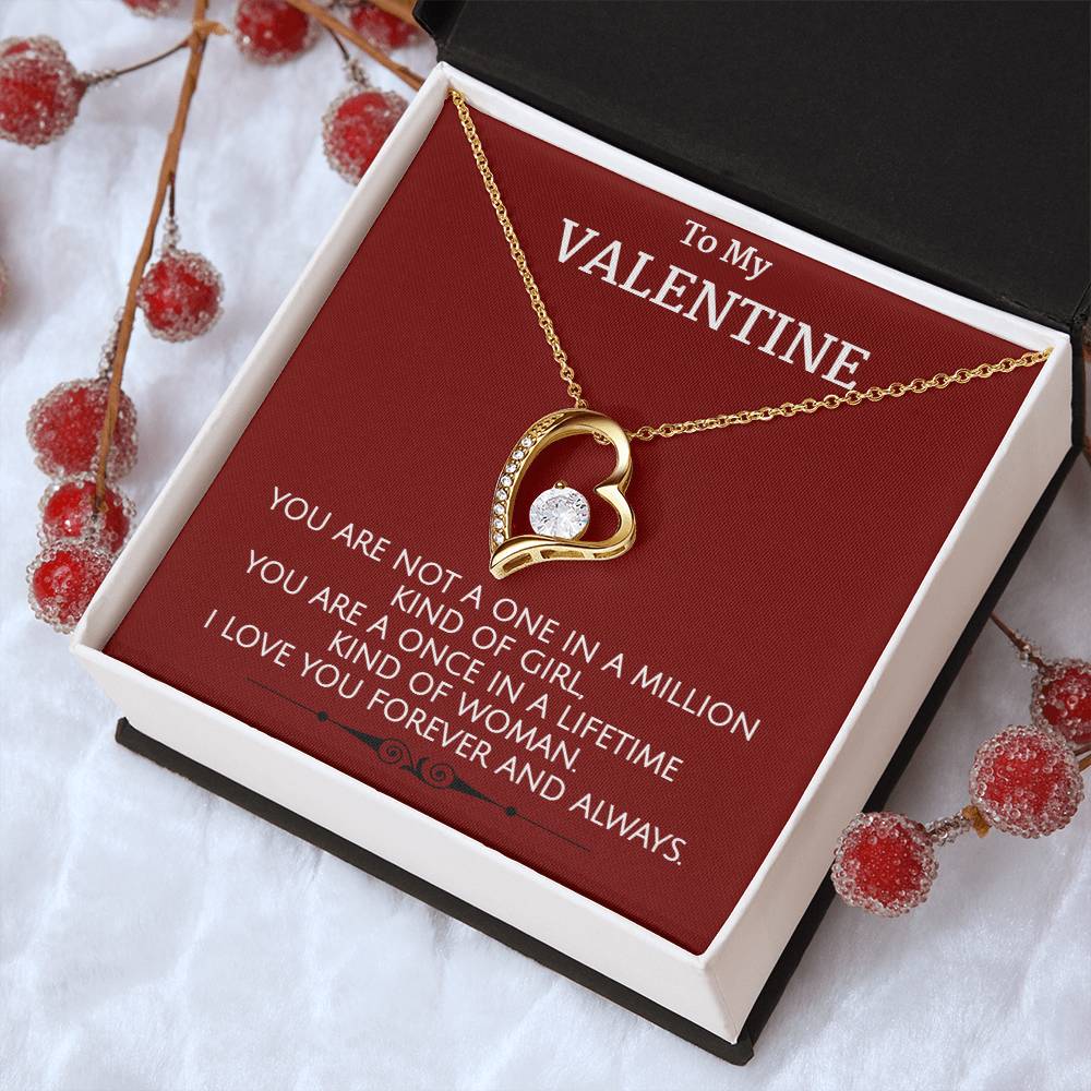 To My Valentine Forever Love Necklace