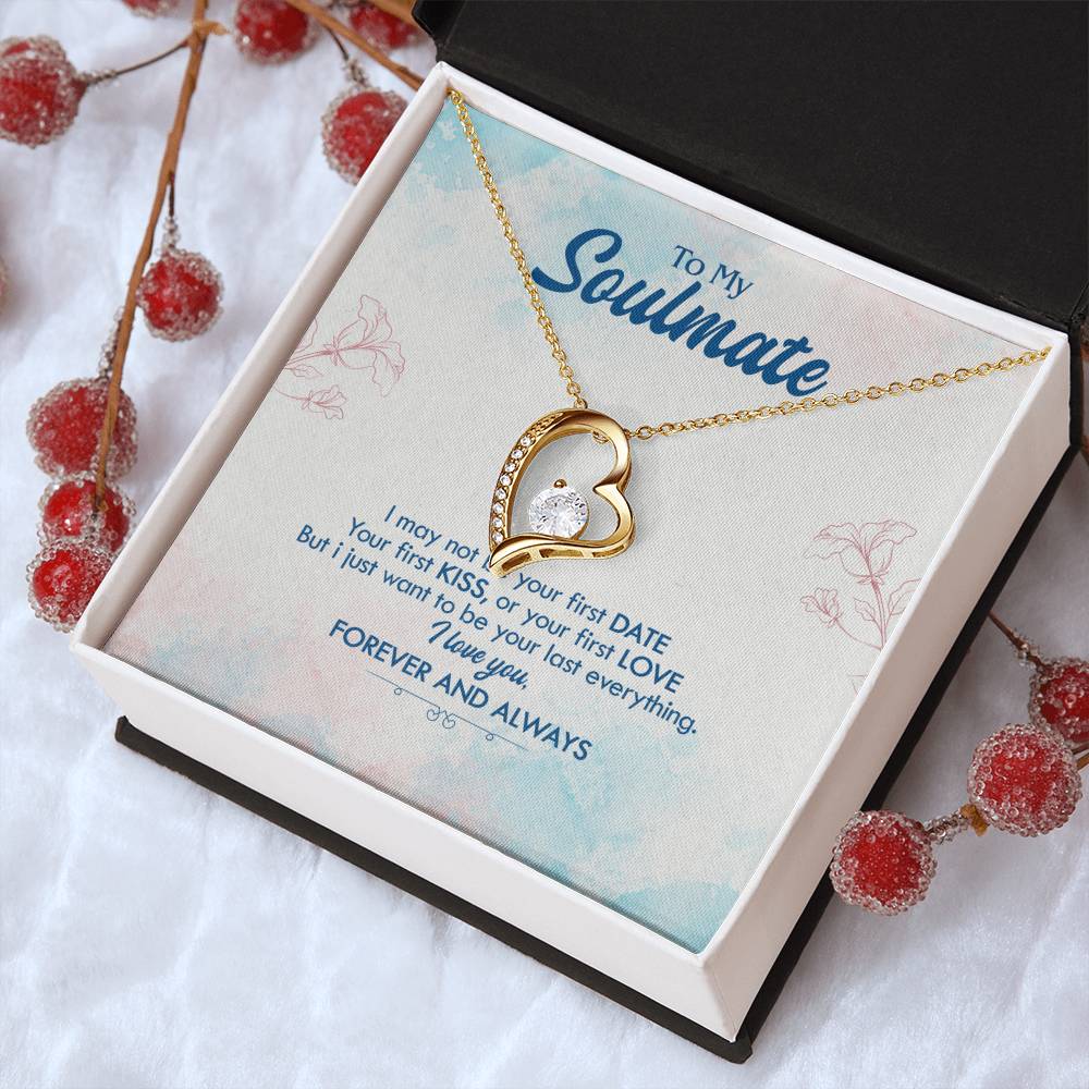 To My Soulmate 1 Forever Love Necklace