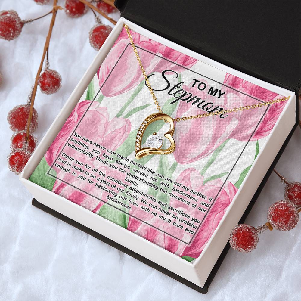 Stepmom Thank You For Understanding D2245 Forever Love Necklace