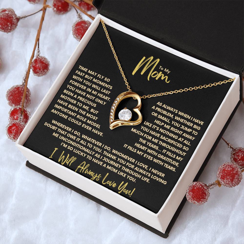 Mom – Owe It All To You Forever Love Necklace