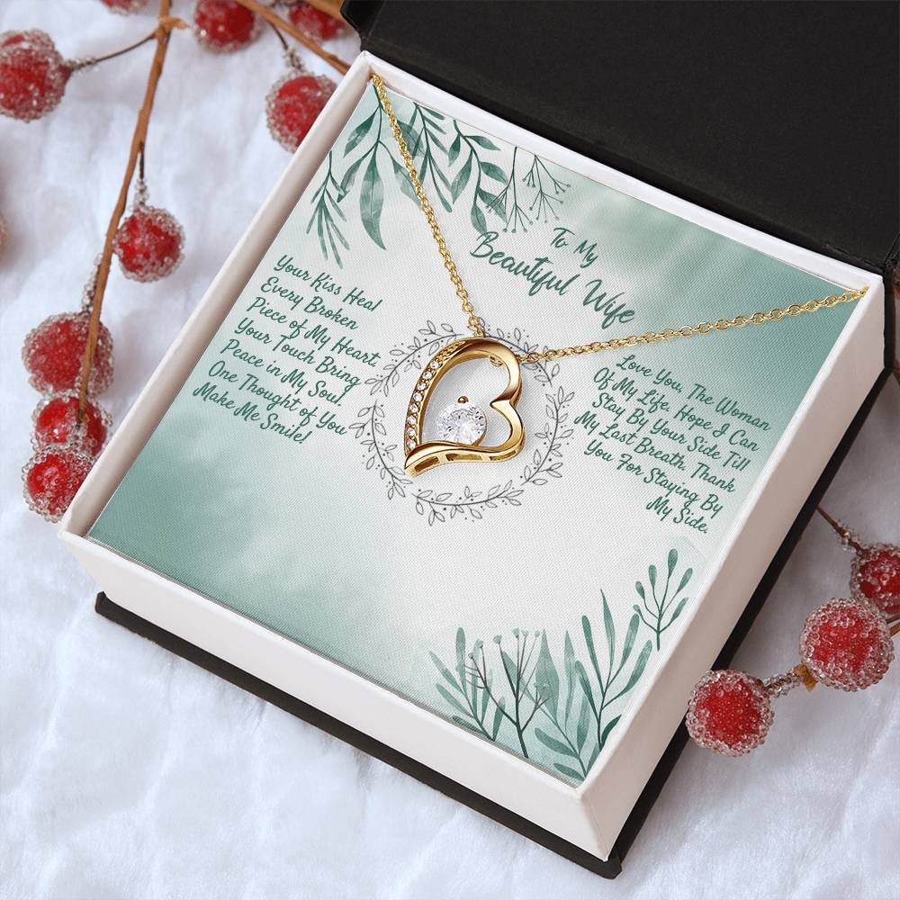 Gift For Wife - Heal My Heart - Necklace Forever Love Necklace