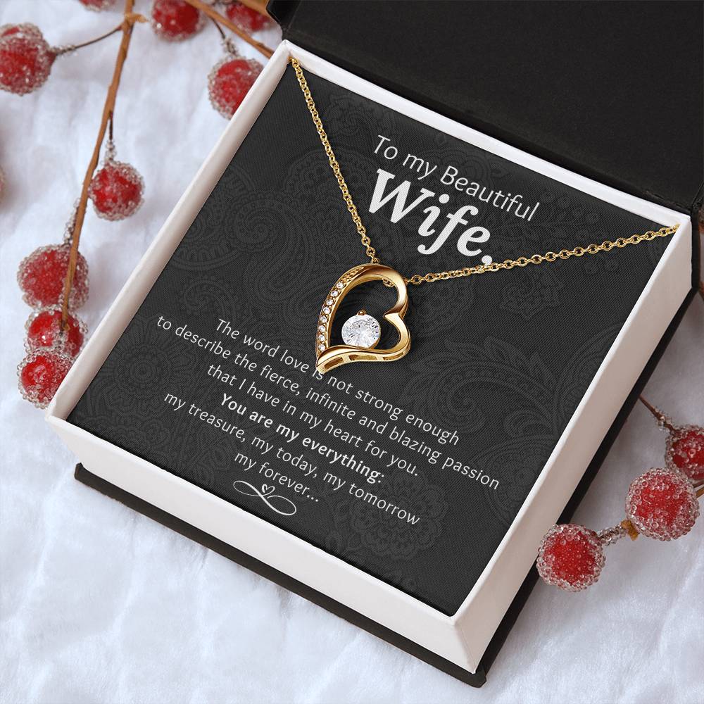 Wife You Are My Everything Necklace 1 Forever Love Necklace