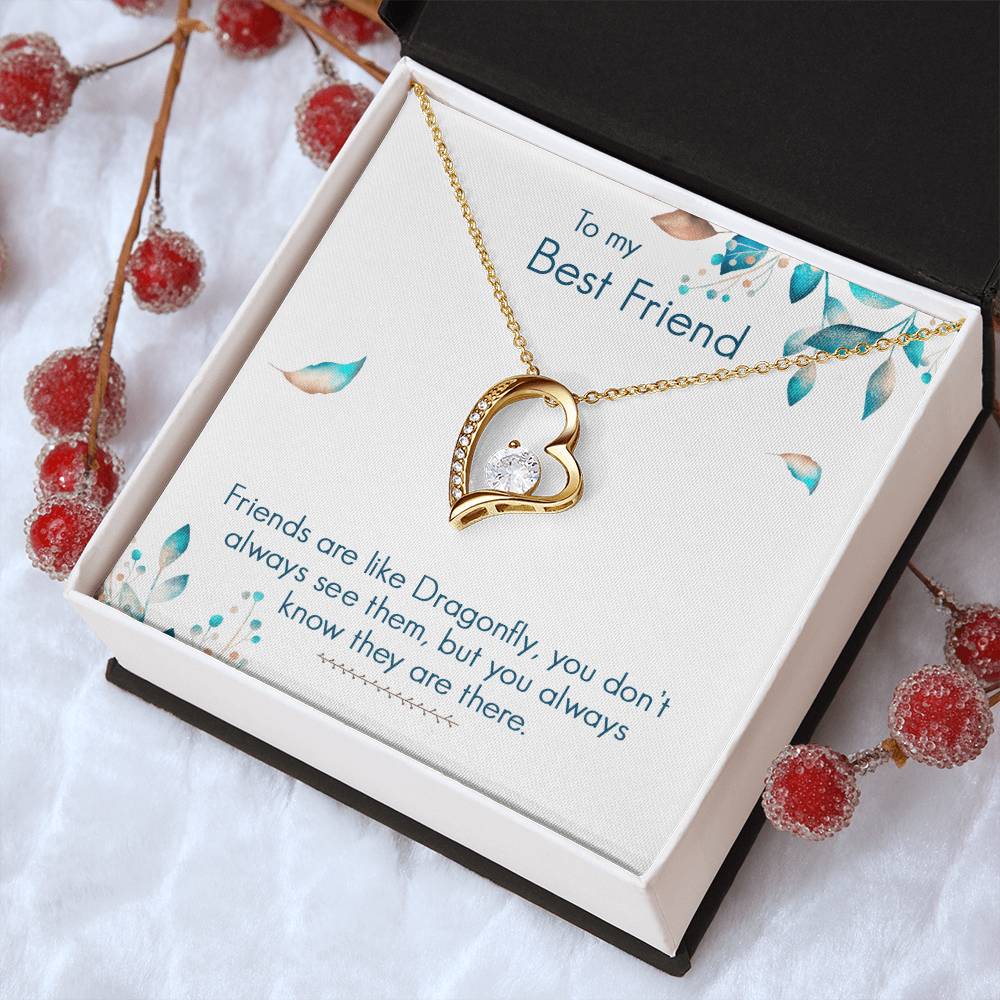To My Best Friend Necklace 1 Forever Love Necklace