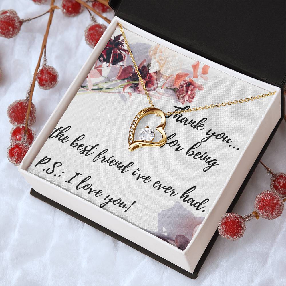 Heart Necklace I Love You Beautiful Customize Jewelry For Your Wife Girlfriend Bff Future Wife Forever Love Necklace
