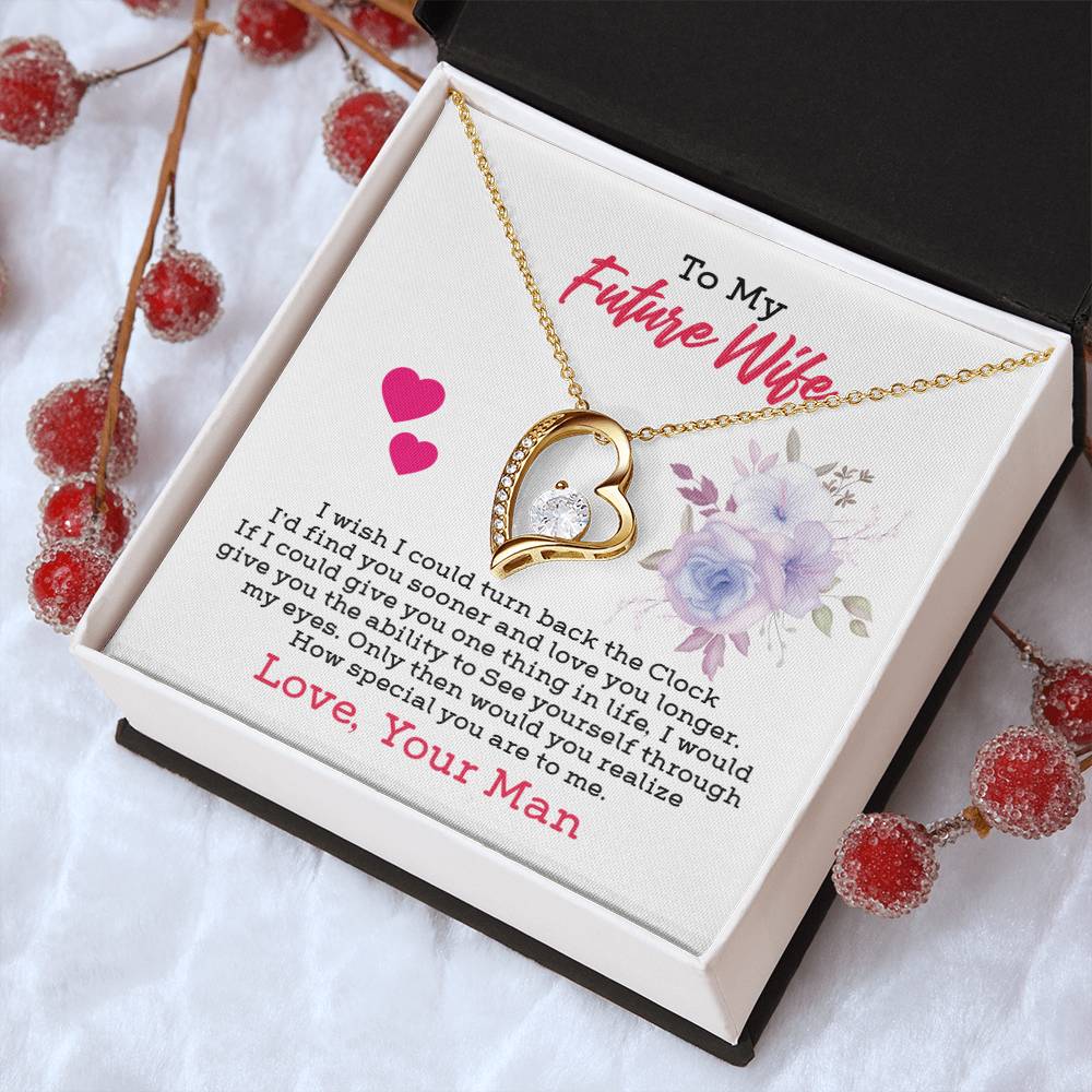 Gift For Future Wife Forever Love Necklace