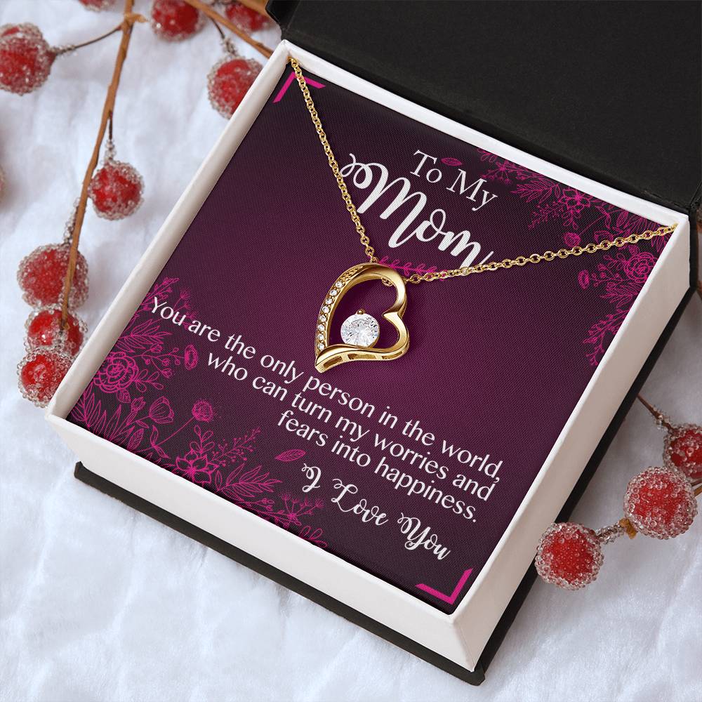 To My Mom 6 Forever Love Necklace