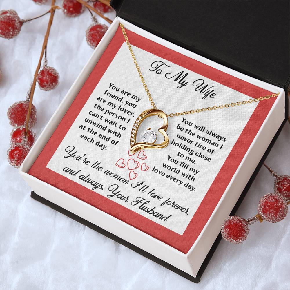You're The Woman I'll Love Forever And Always Necklace - Forever Love Necklace