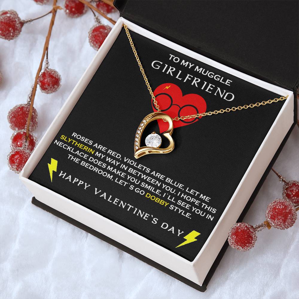 To My Girlfriend Exquisite Necklace For That Harry Potter Nerd Forever Love Necklace