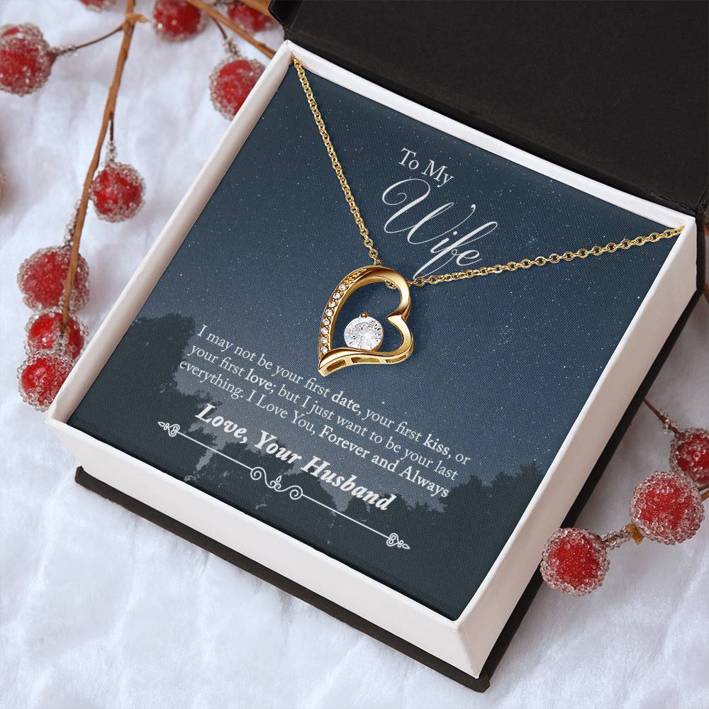 Husband To Wife Forever Necklace Forever Love Necklace