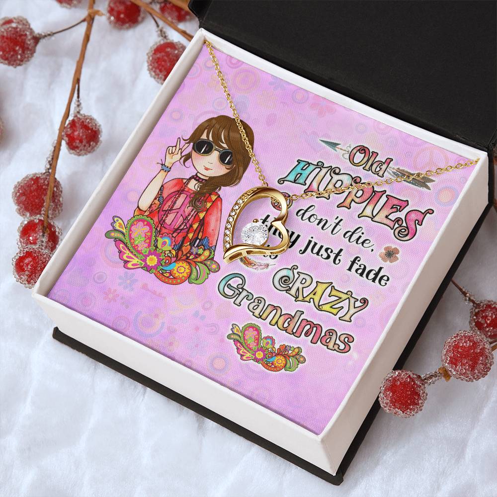 Old Hippie Forever Love Necklace