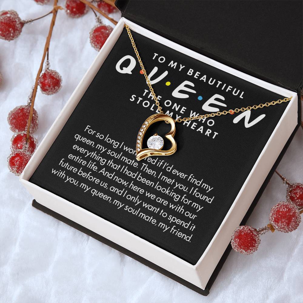 The One Who Stole My Heart Forever Love Necklace