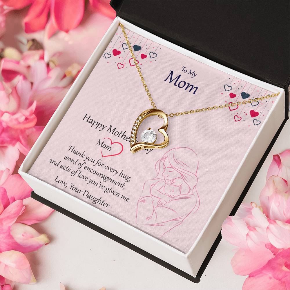 Best Mother's Day Gift For Mom Forever Love Necklace