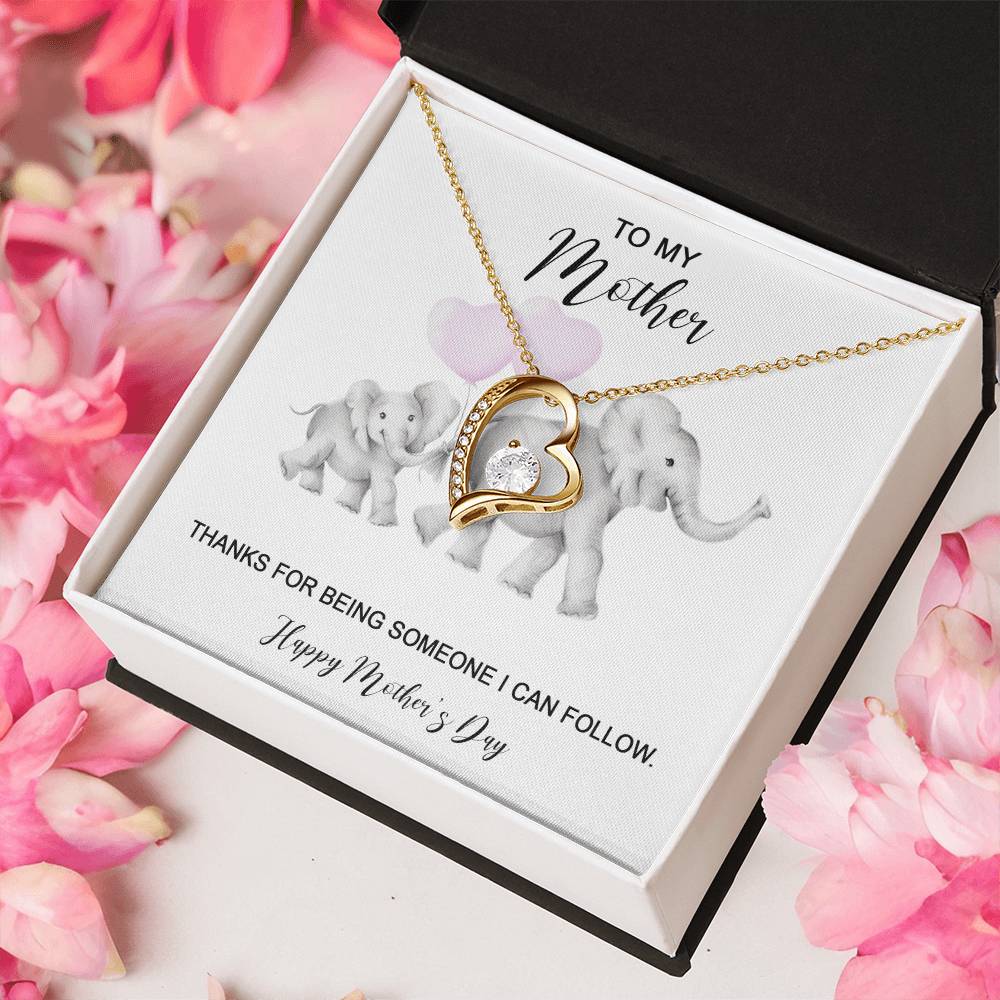 Mother's Day Gift Necklace For Mom Mother's Day Necklace Best Gift For Mom Mother's Day Necklace 2 Forever Love Necklace