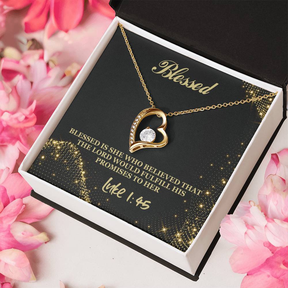 Luke 145 God's Promise Necklace 1 Forever Love Necklace