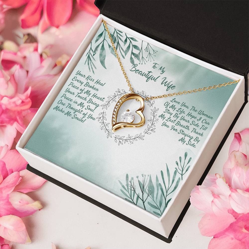 Gift For Wife - Heal My Heart - Necklace Forever Love Necklace
