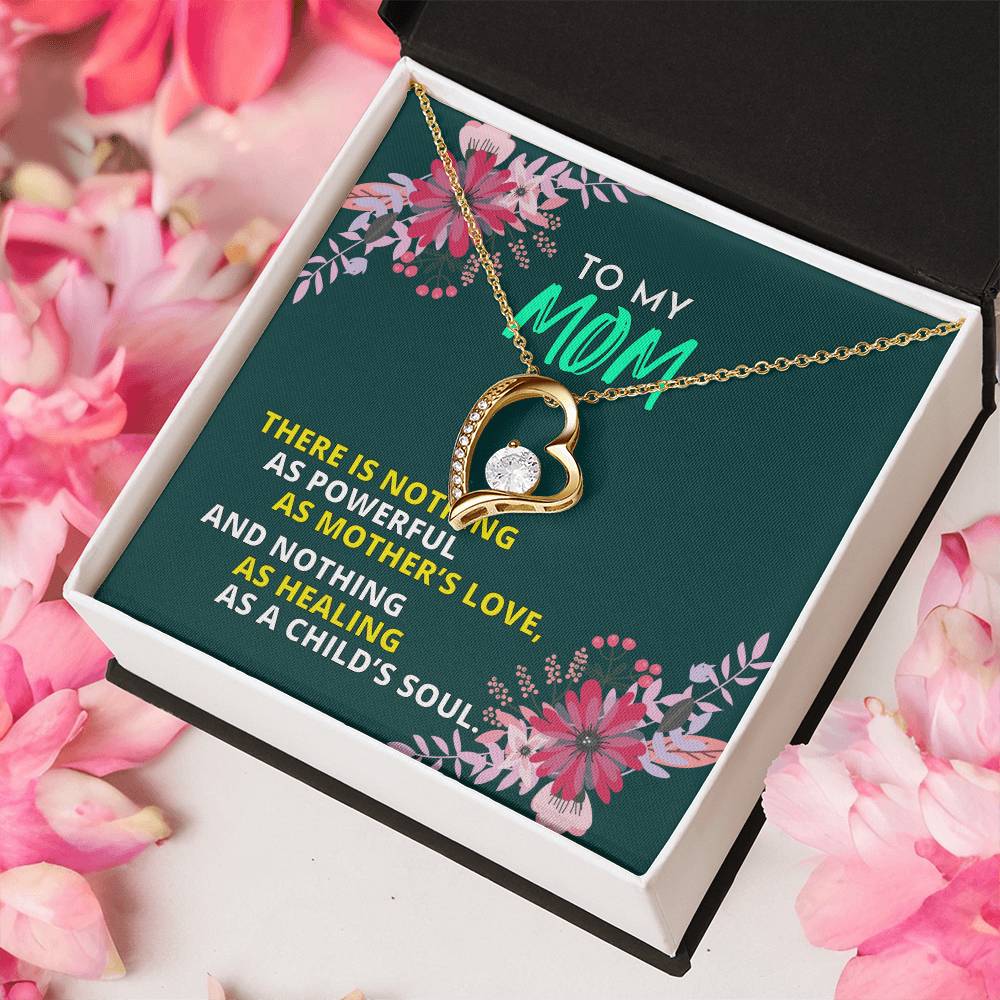 To My Mom Mother Necklace Gift For Mother Xmas Christmas Customize Gift To My Mom 7 1 Forever Love Necklace