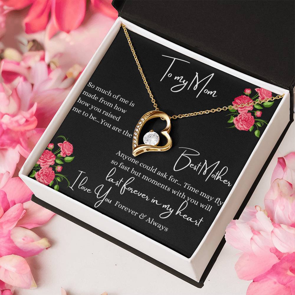 To My Mom Forever Love Necklace