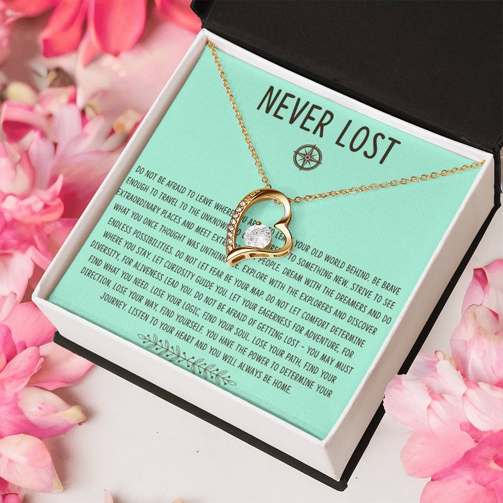 Never Lost Forever Necklace Graduation 1 Forever Love Necklace