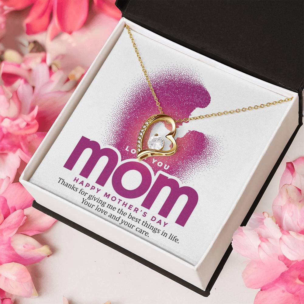 Thanks For Giving Me The Best Things In Life Mother Necklace 1 Forever Love Necklace
