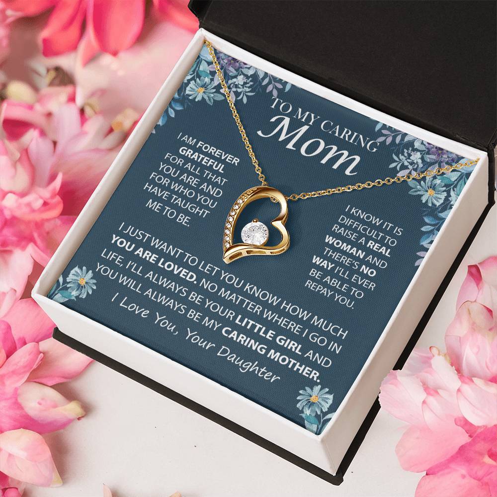 Mothers Day Heart Necklace Forever Love Mother Daughter 2 1 Forever Love Necklace