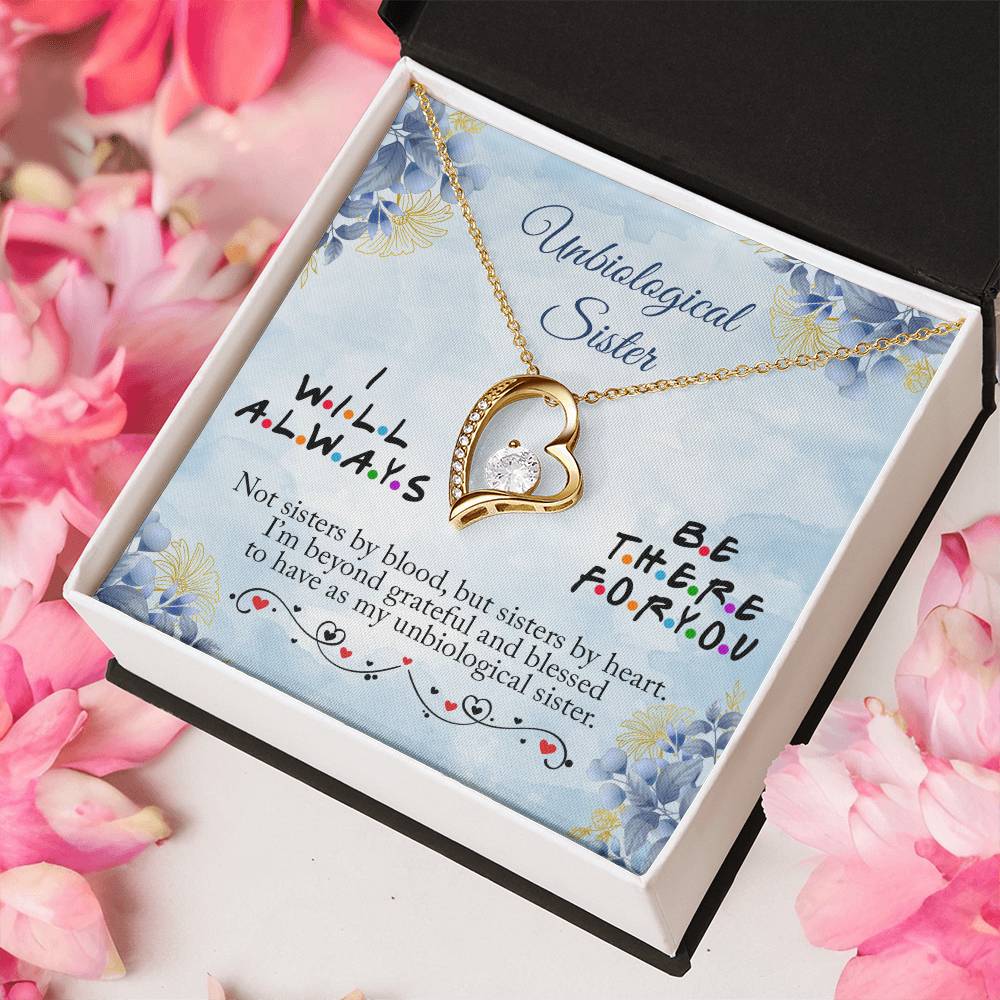 Bestie Unbiological Sister Necklace Naomi Had Ruth To My Unbiological Sister Sisters In Christ Jewelrybestie Forever Love Necklace