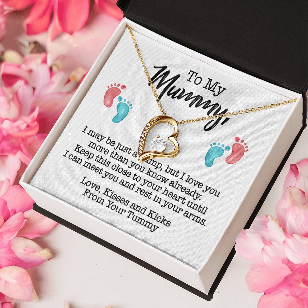 Perfect Gift For A New Mummy Forever Love Necklace
