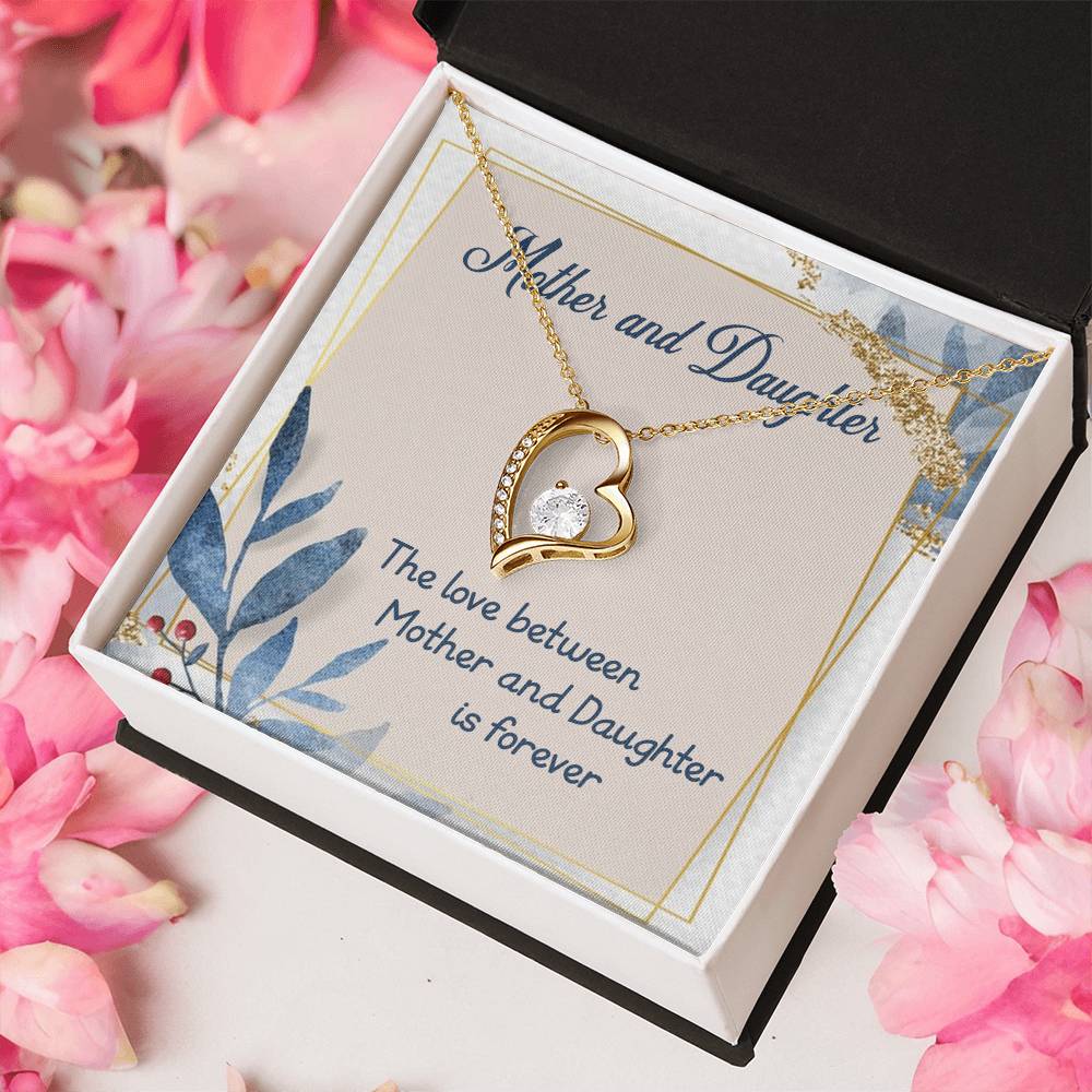Mother Daughter Necklacemother Daughter Jewelry Mother Necklace Gifts Mom Daughter Forever Love Necklace Necklace For Mom From Forever Love Necklace