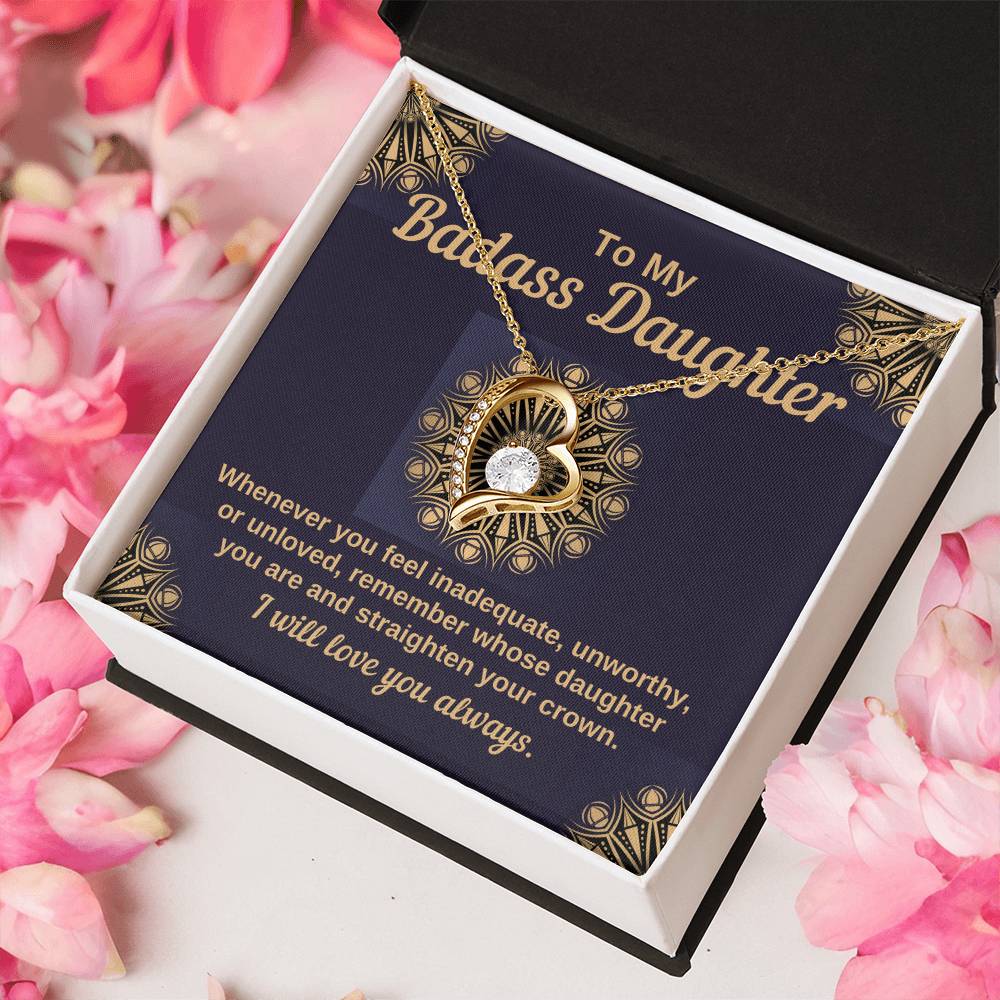 Best Daughter Gift Forever Love Necklace