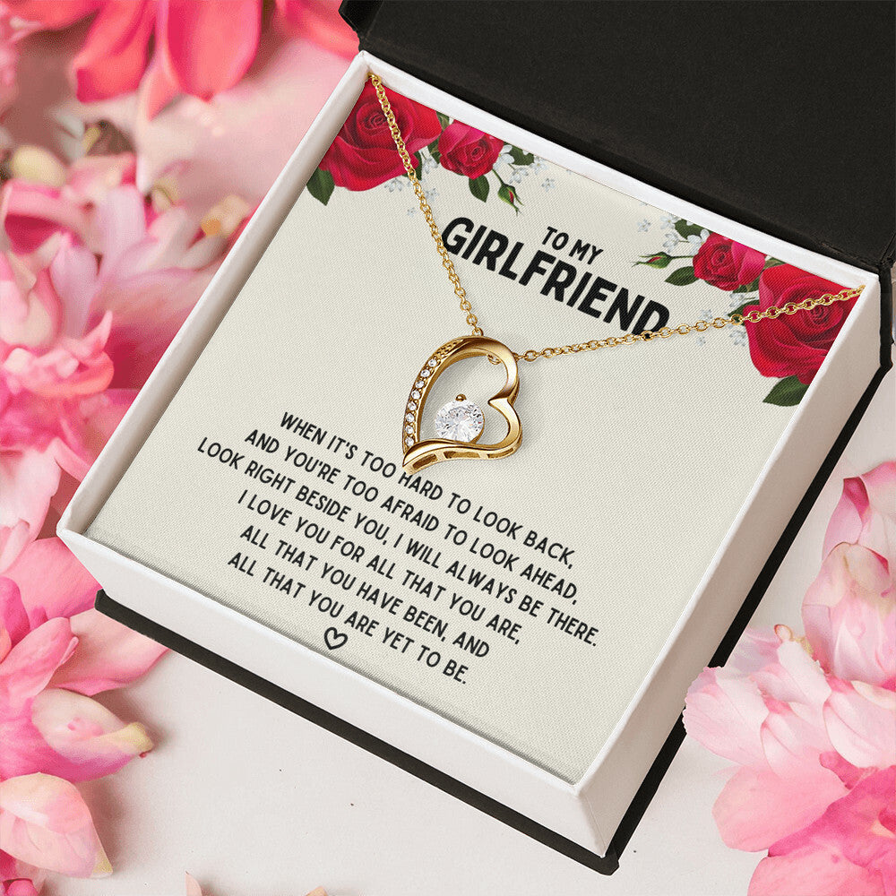 To My Girlfriend I’ll Always Be There Necklace 1 Forever Love Necklace