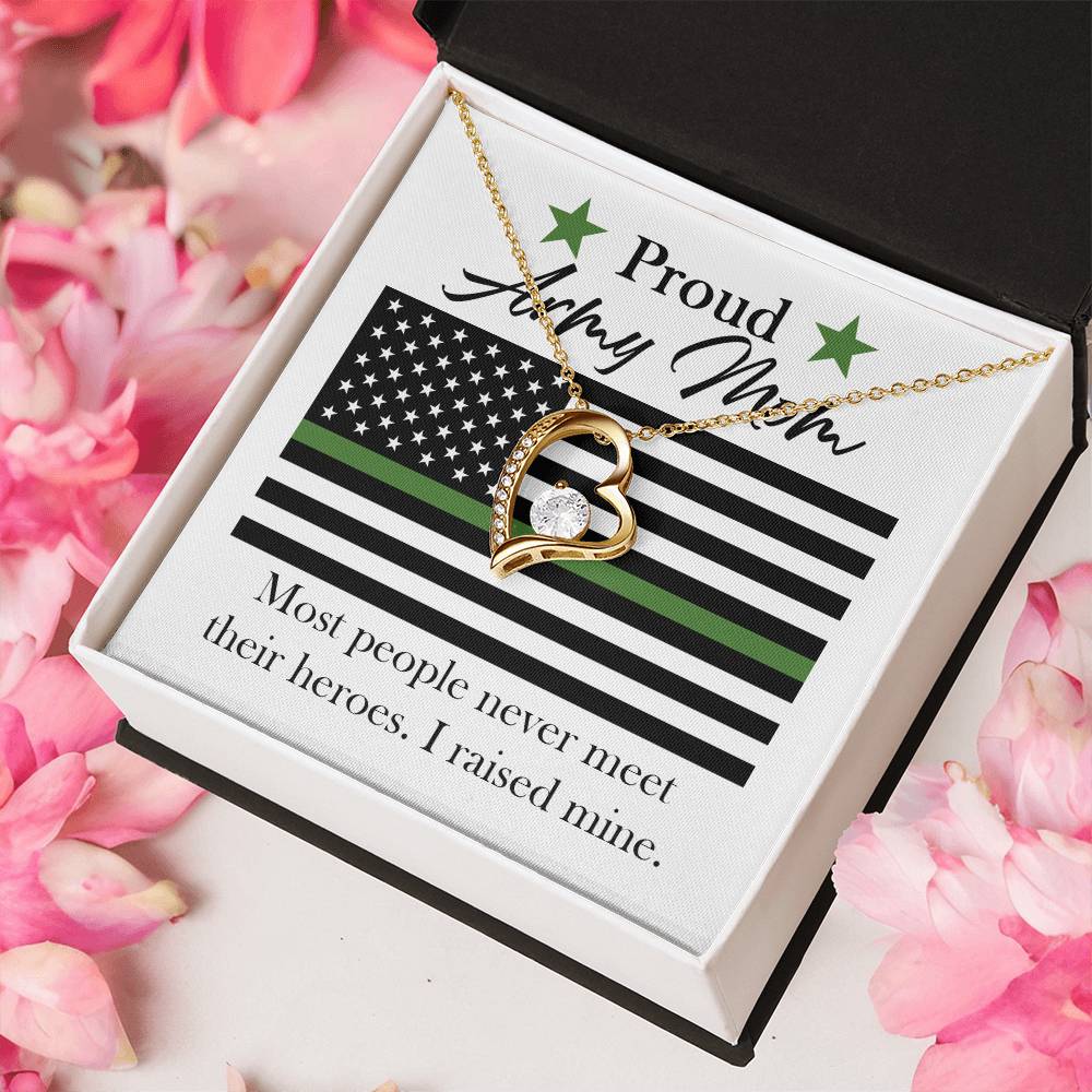 Mother's Day I Raised Mine 1 Forever Love Necklace