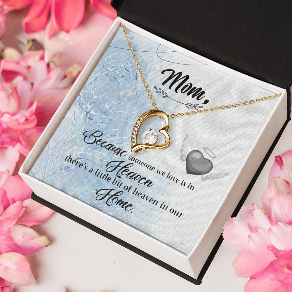Mom Remembrance Angel Wing Dainty Necklacewing Necklace Mom Memorial Wing Necklace Angel Wing Necklace Loss Of Mom Remembering Mom Forever Love Necklace