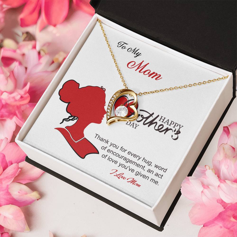I Love Mom Mother Necklace 1 Forever Love Necklace