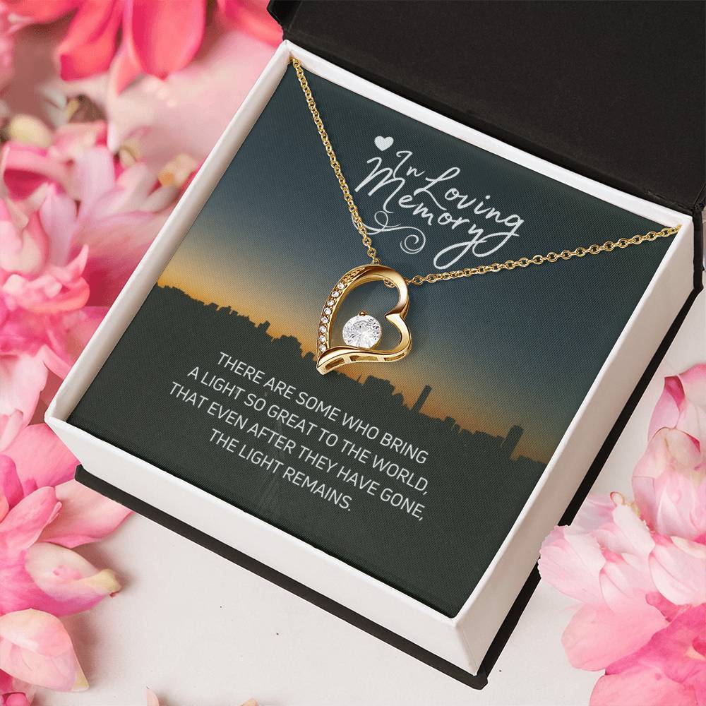 In Loving Memories Forever Love Necklace