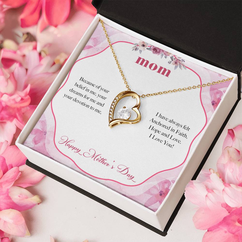 Gift For Mom Mom Gift Mother Daughter Gift Christmas Gift For Mom Mother Poem Mother Thank You Gift For Mother Mom Birthday Gift Forever Love Necklace