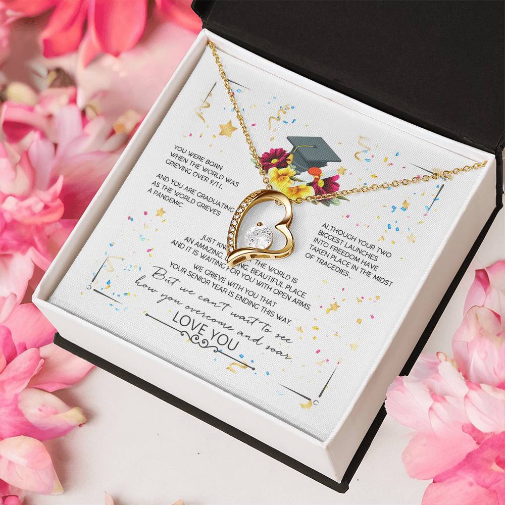 Graduation Gift For Daughter Class Of 2022 Necklace Class Of 2022 Necklace Jewelry Gift Graduation Gift For Daughter Forever Love Necklace