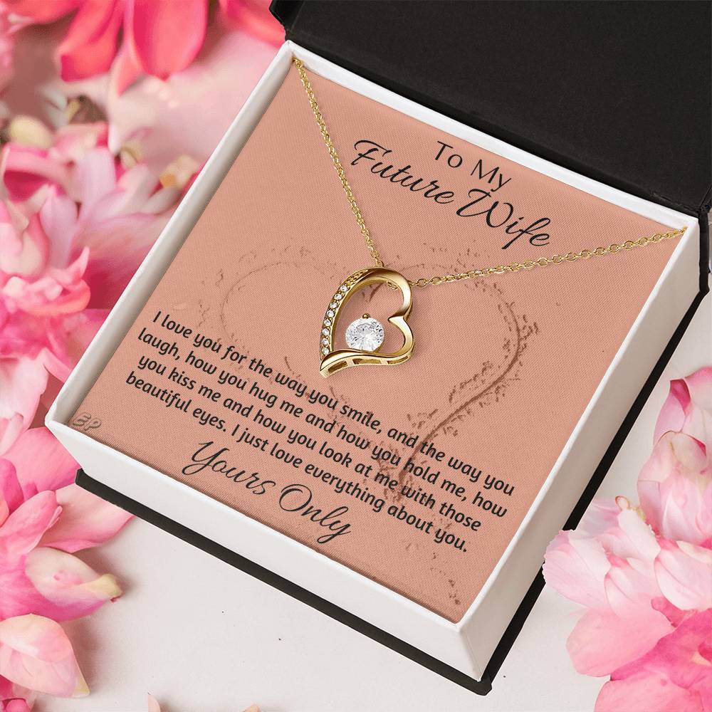 To My Beautiful Future Wife Immaculate Forever Love Necklace