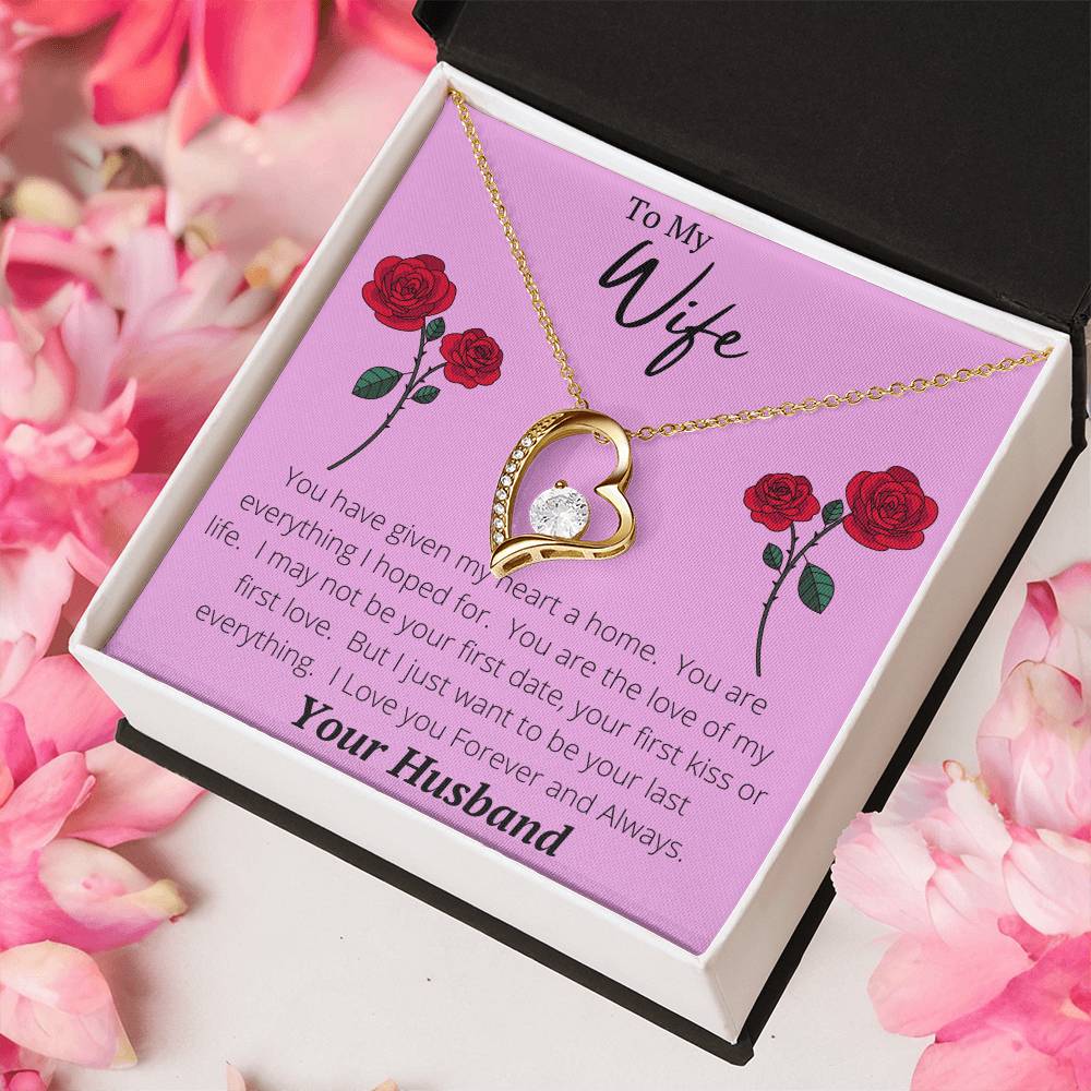 Dazzling Forever Love Necklace For That Special Woman On Valentine's Day 1 Forever Love Necklace