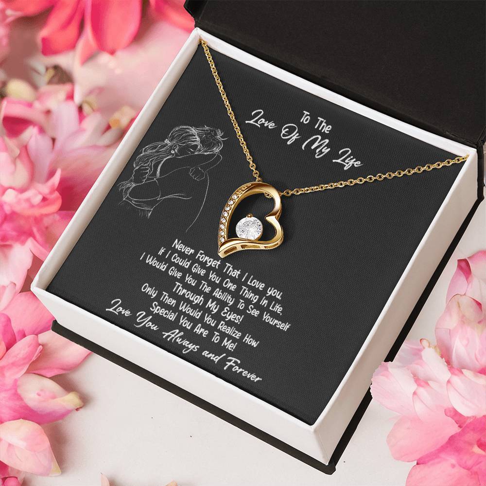 Never Forget That I Love You π Forever Love Necklace
