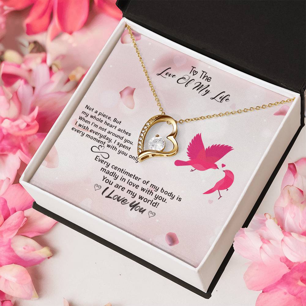 You Are My World To Love 1 Forever Love Necklace