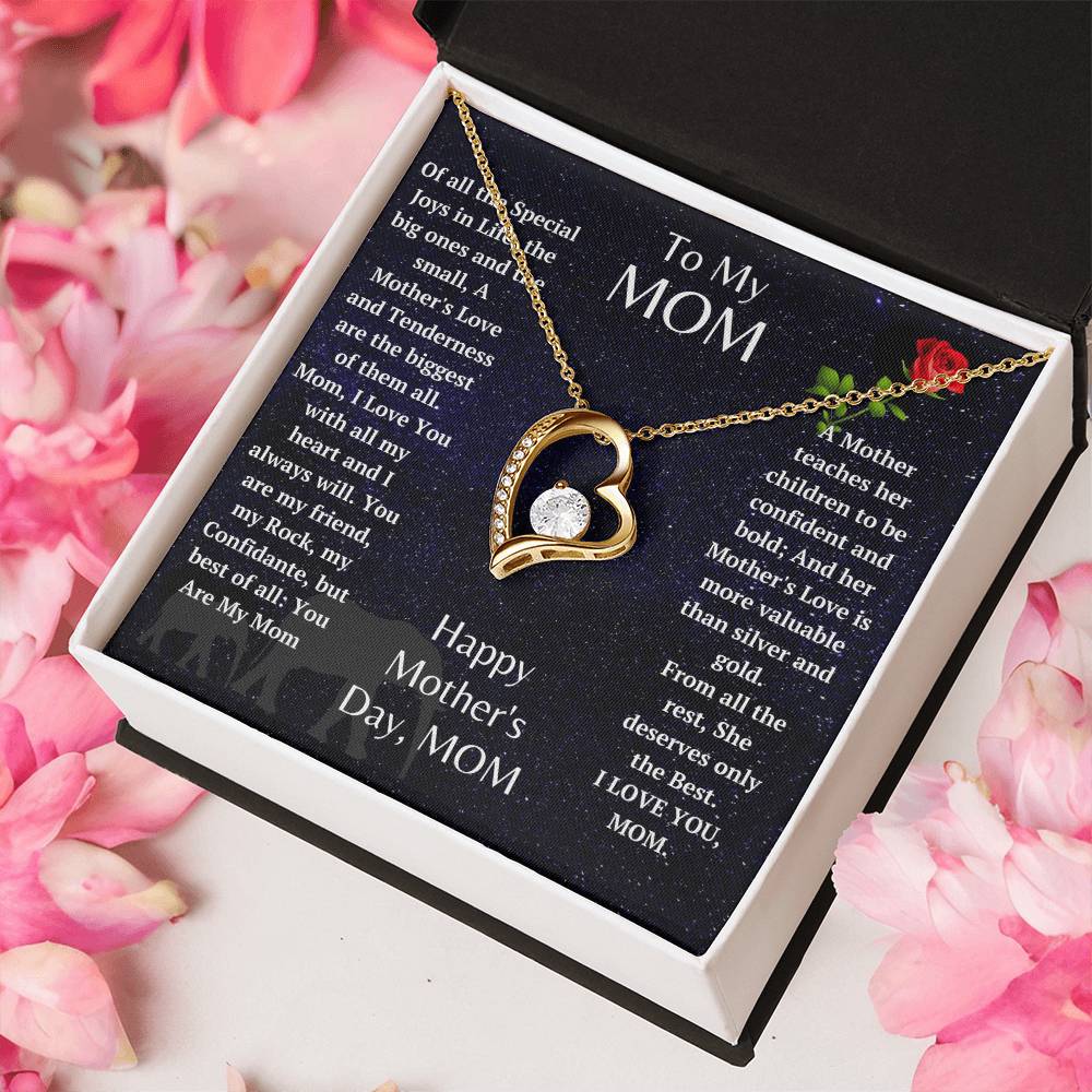 The Exquisitely Beautiful Forever Love Necklace The Ideal Mother's Day Gift Forever Love Necklace