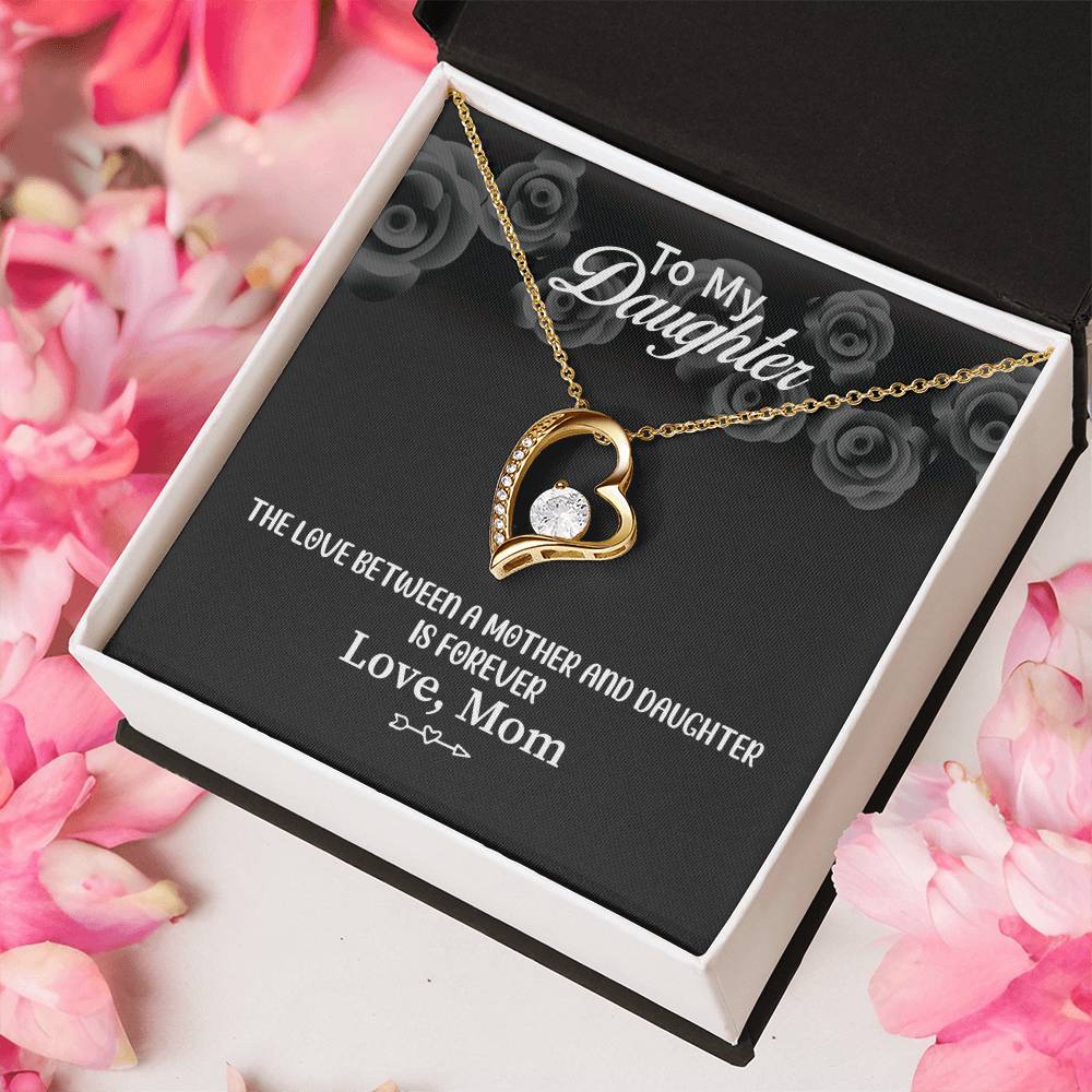 To My Daughter Beautiful Chapters Daughter Necklace Gift For Daughter Xmas Christmas Daughter Gift From Mom 7 Forever Love Necklace