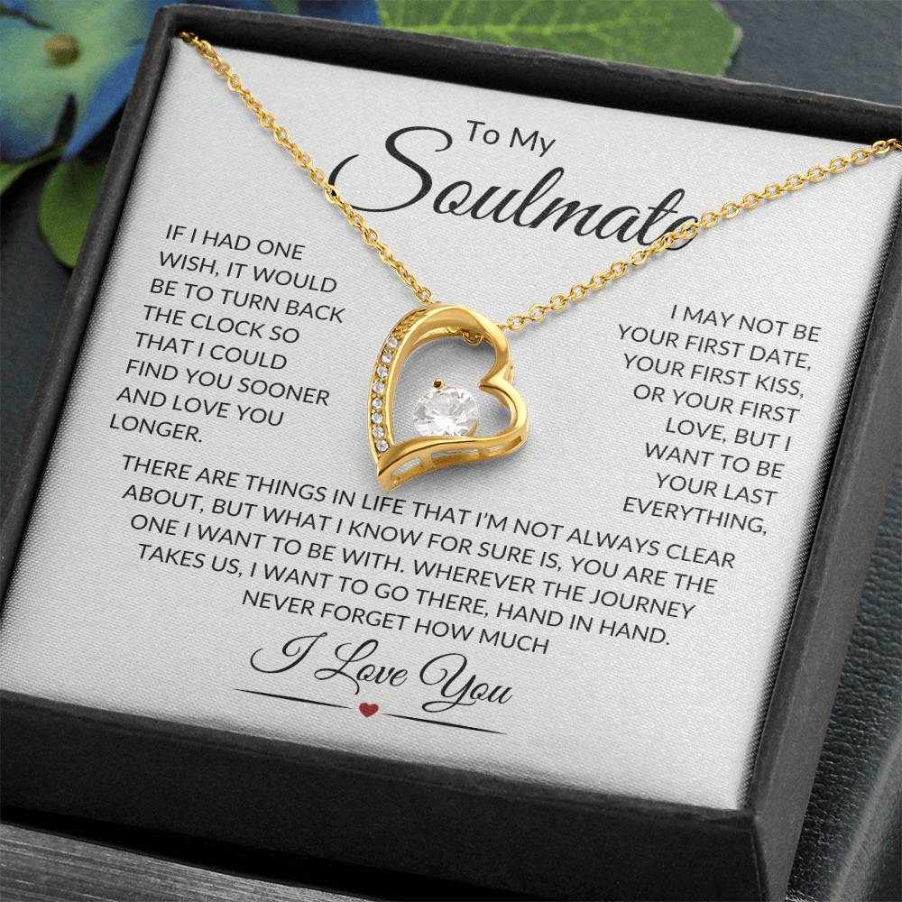 Soulmate Last Everything W Forever Love Necklace π Forever Love Necklace