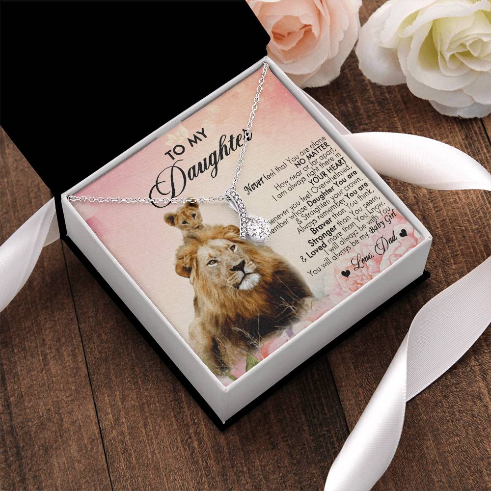 To My Daughter Alluring Beauty Necklace 10 Alluring Beauty Necklace