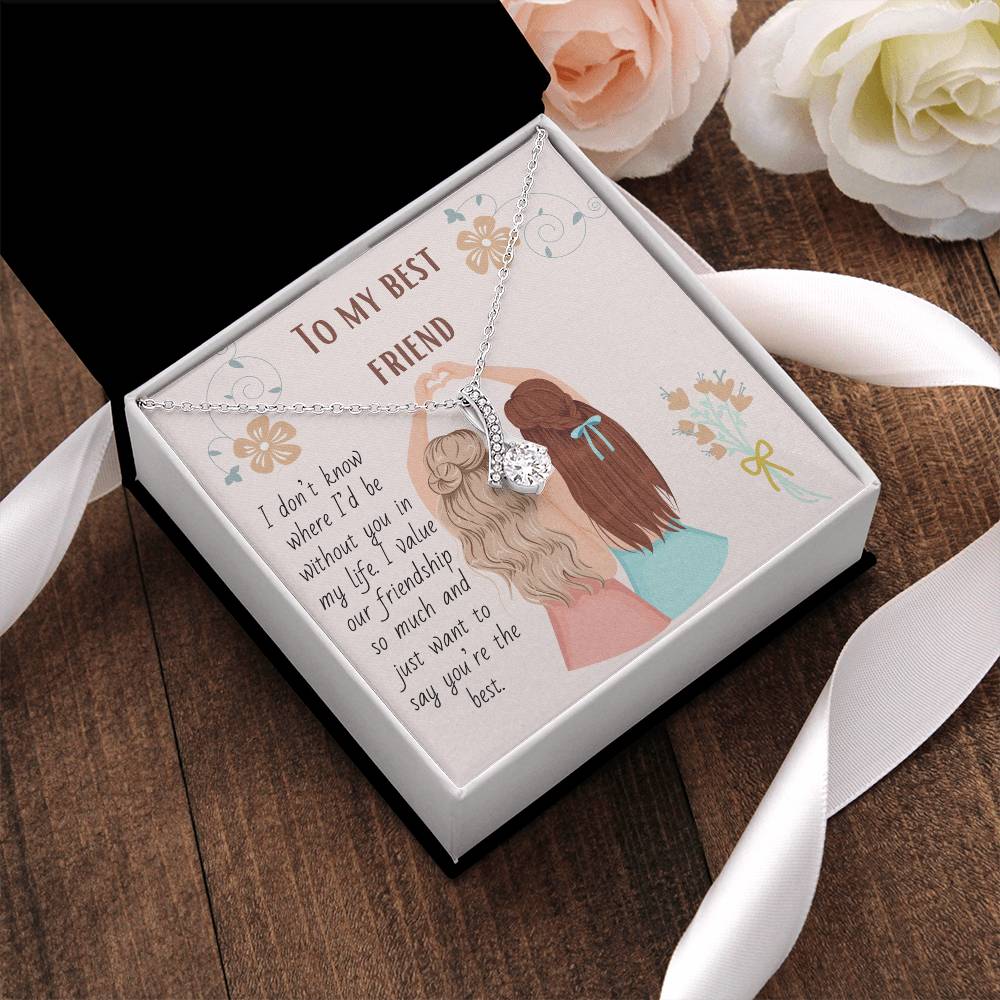 Best Friend Necklace Alluring Beauty Necklace