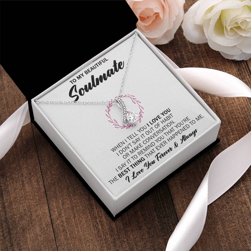 Gift For Your Soulmate - Out Of Habit - Alluring Alluring Beauty Necklace