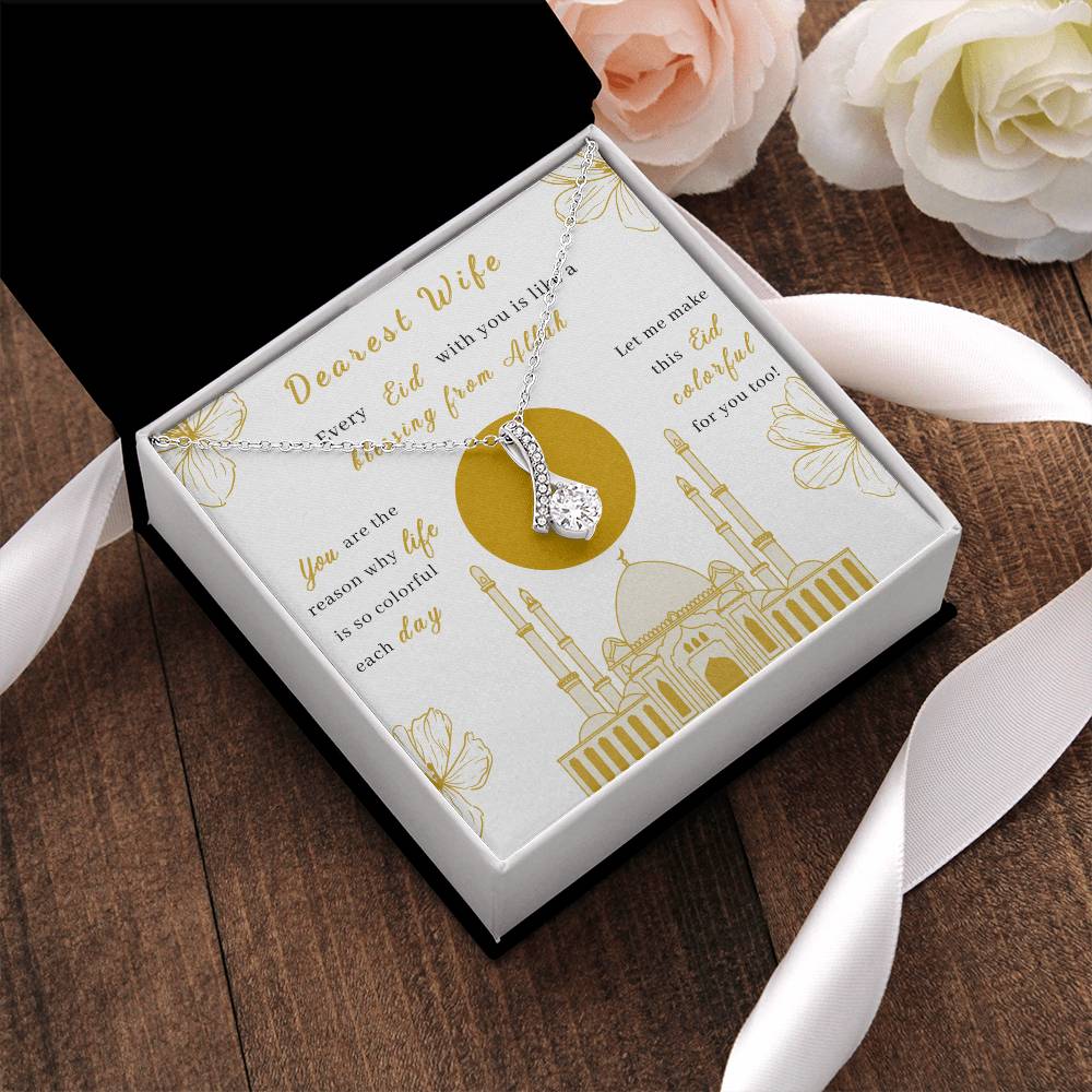 Beautiful Eid Gift For Wife 1 Alluring Beauty Necklace