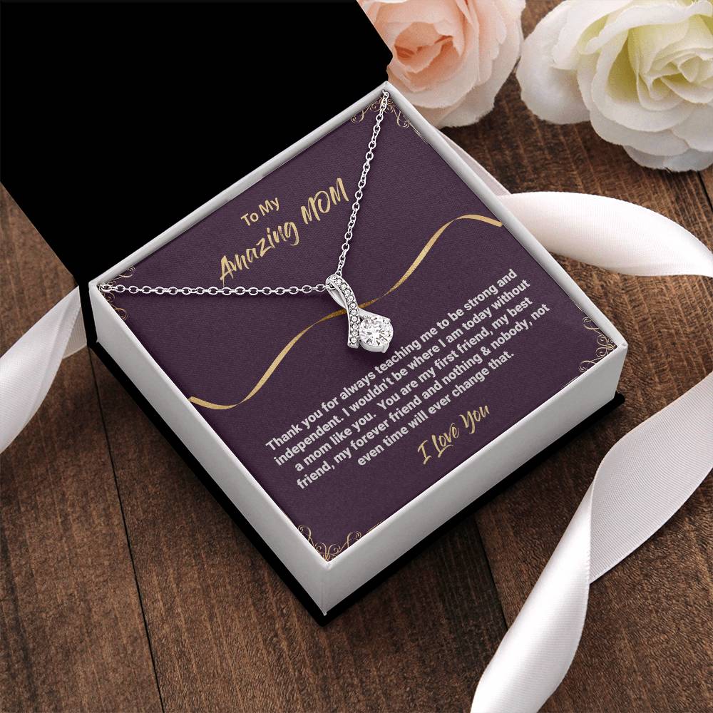 Teaching Me To Be Strong Necklace Alluring Beauty Necklace