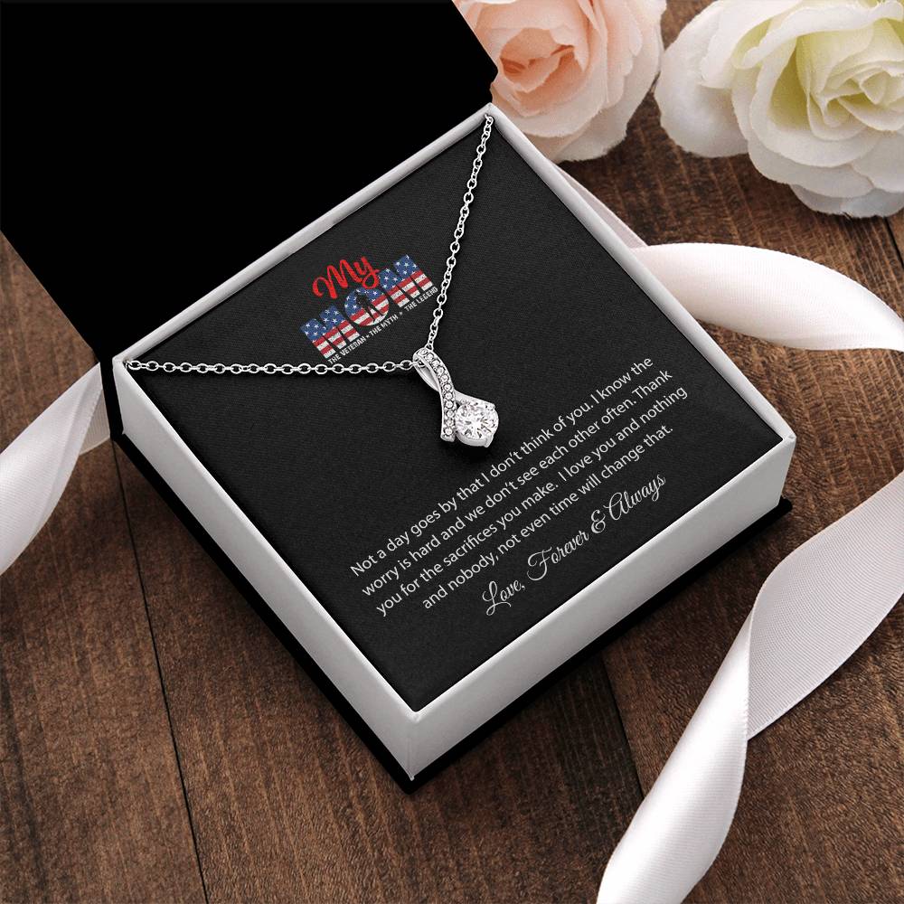 Mom The Veteran Necklace Alluring Beauty Necklace